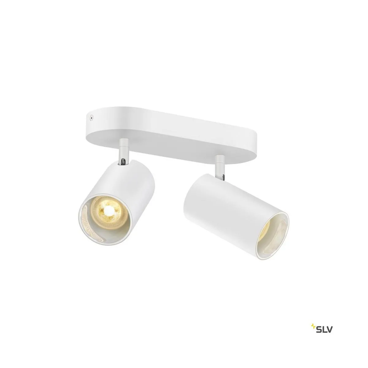 ASTO TUBE, Deckenaufbauleuchte, zylindrisch, max. 2x10W, weiß