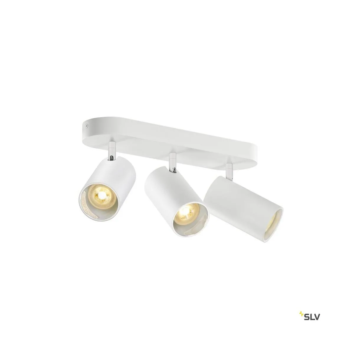 ASTO TUBE, Deckenaufbauleuchte, zylindrisch, max. 3x10W, weiß