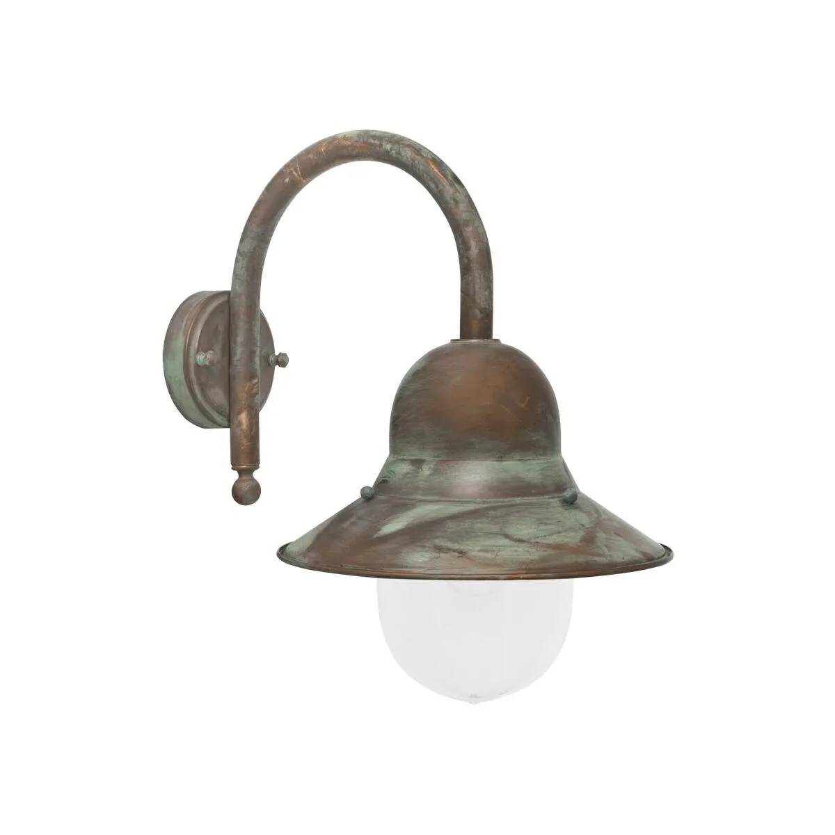 Außenwandleuchte CAMPANULA Altmedsingguss patiniert 1 x E27/52W