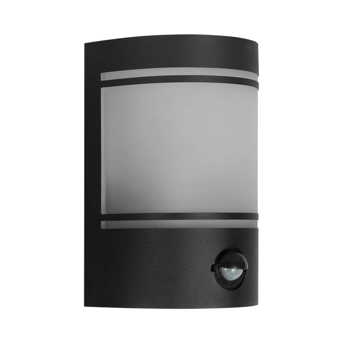 Außenwandleuchte CERNO 1 x E27/40W schwarz mit IR-Sensor