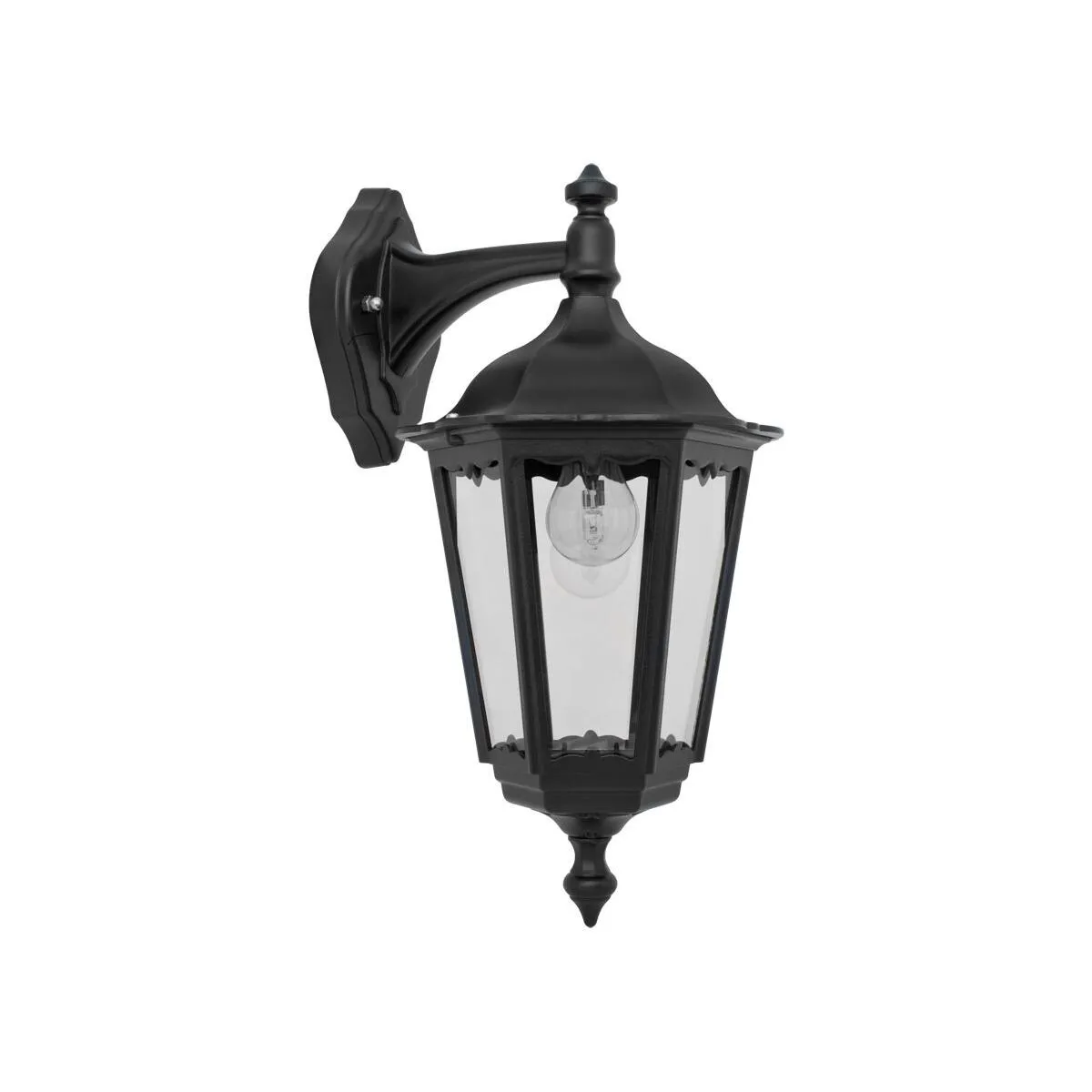 Außenwandleuchte FIRENZE Aludruckguss schwarz 1 x E27/75W