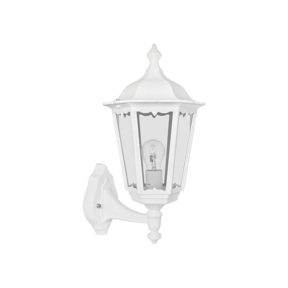 Außenwandleuchte FIRENZE seewasserfest Aludruckguss weiß 1 x E27/75W