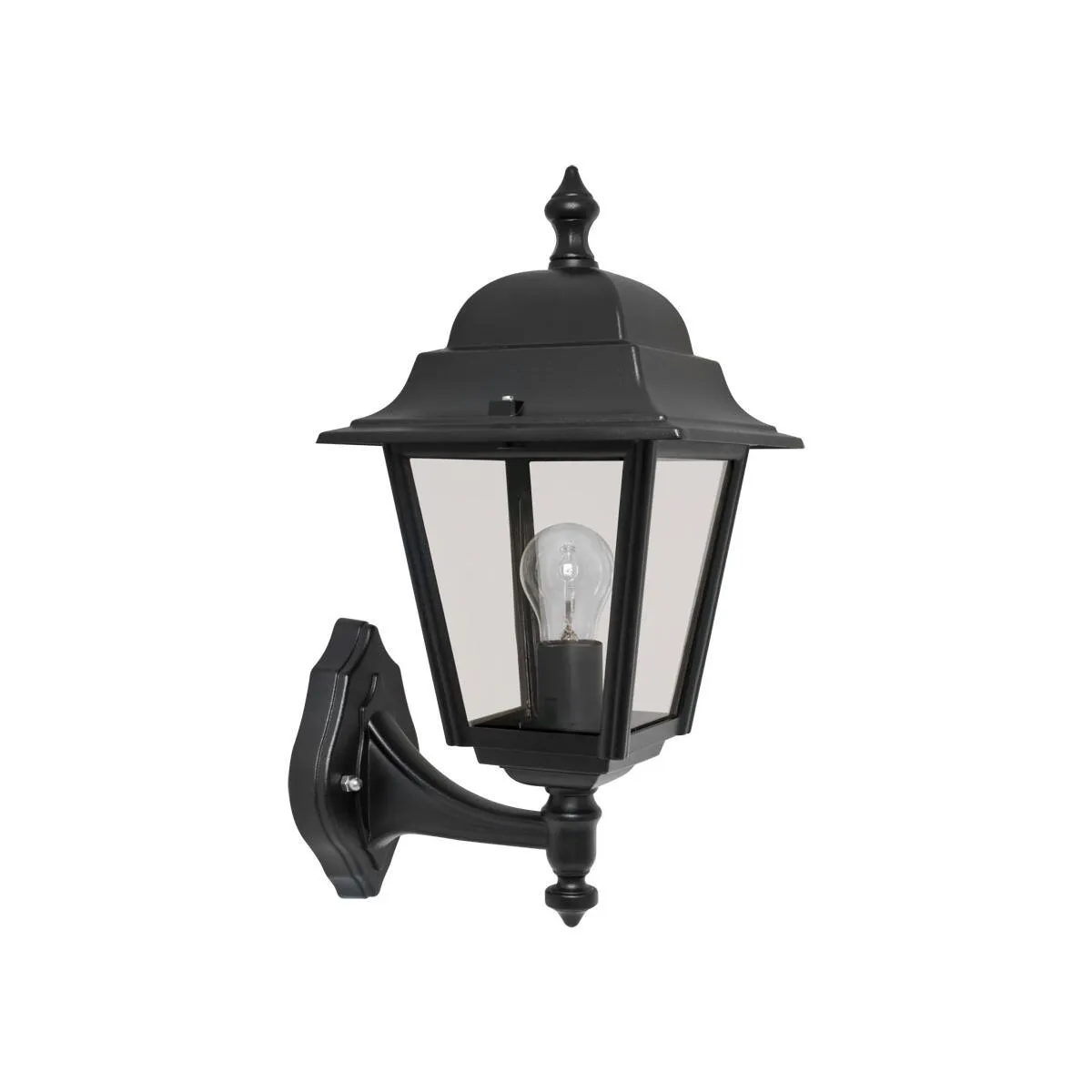 Außenwandleuchte Nizza schwarz 1 x E27/100W