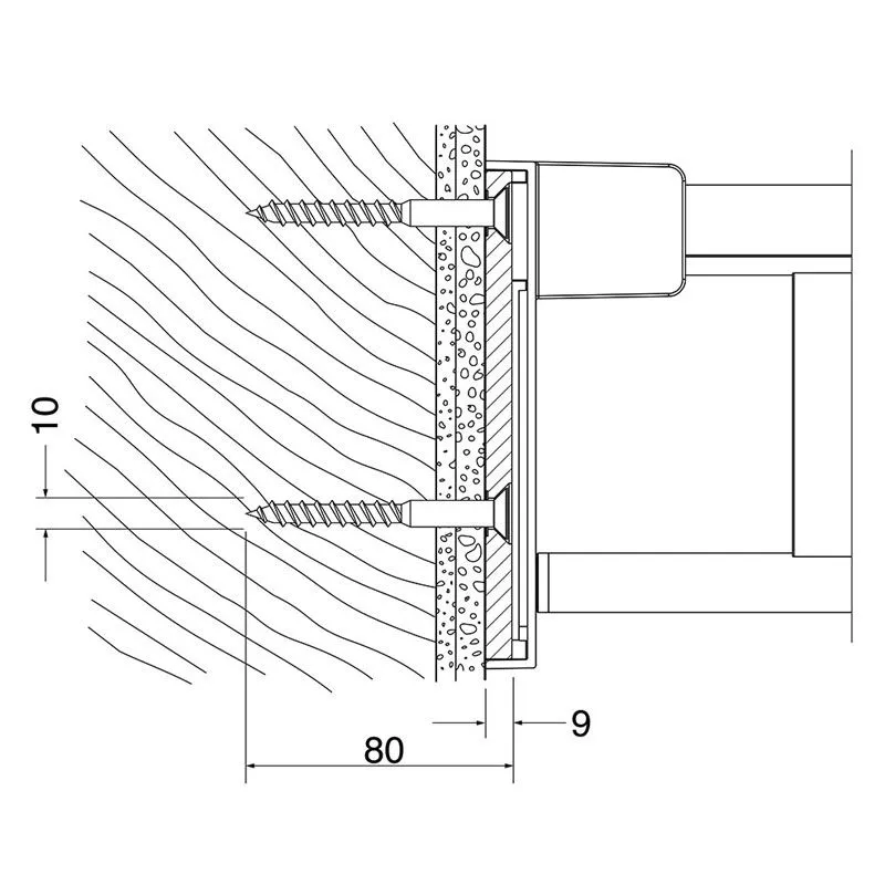 Avenarius Free Living Befestigungs-Set(AV-1009015000)