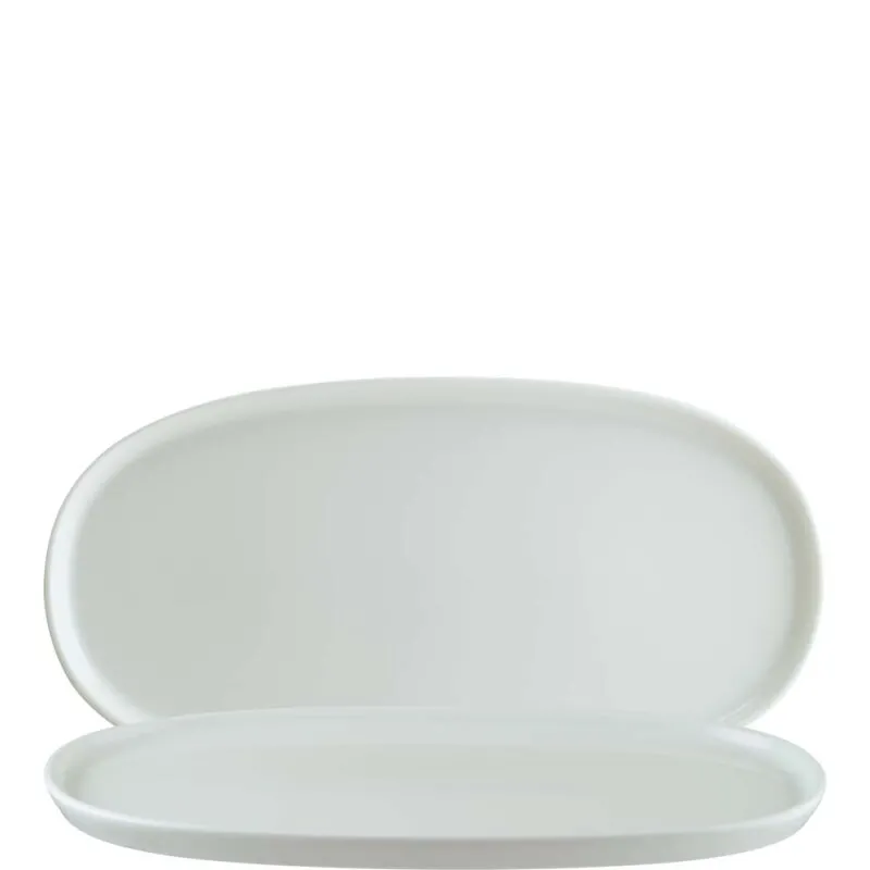 Bonna Porzellan, Hygge Cream Platte oval, 34 x 23 cm