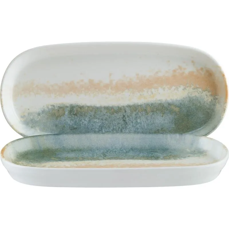 Fium Hygge Platte tief oval, 21,5 x 10 cm