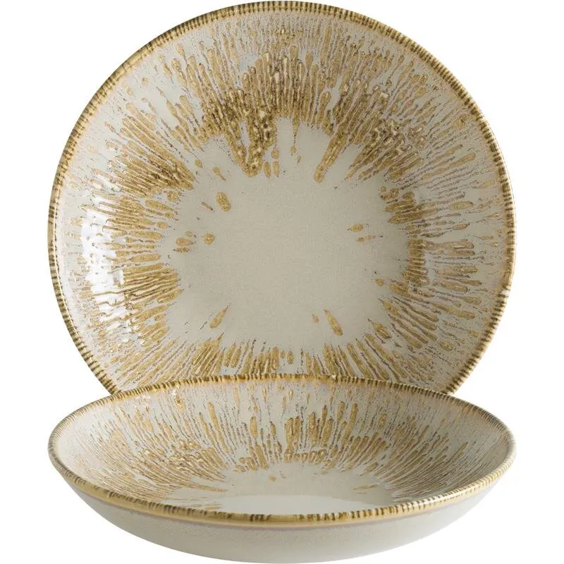 Snell Sand Bloom Teller tief, Ø 23 cm, Inhalt: 100 cl