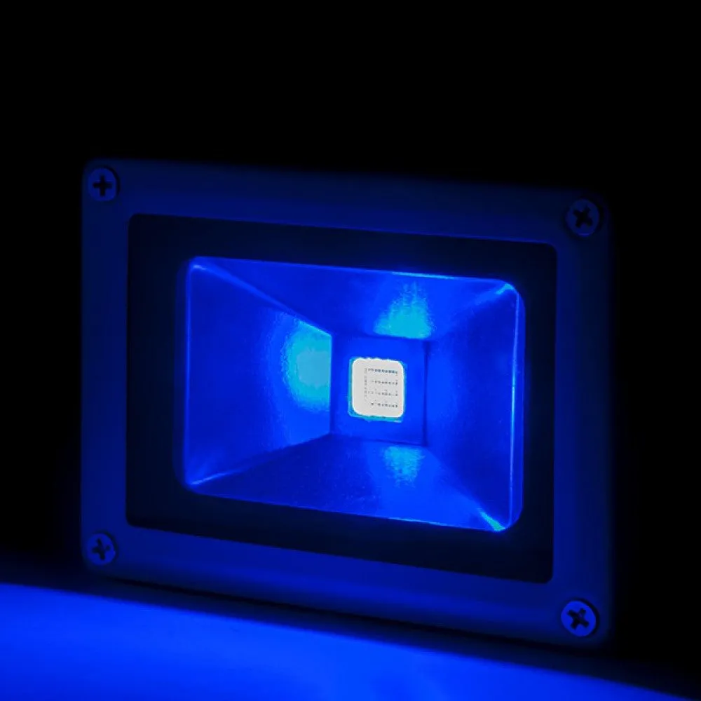 LED-Projektorstrahler 10W 850Lm IP65 Brico Blau 40.000H [BQFS11510B]