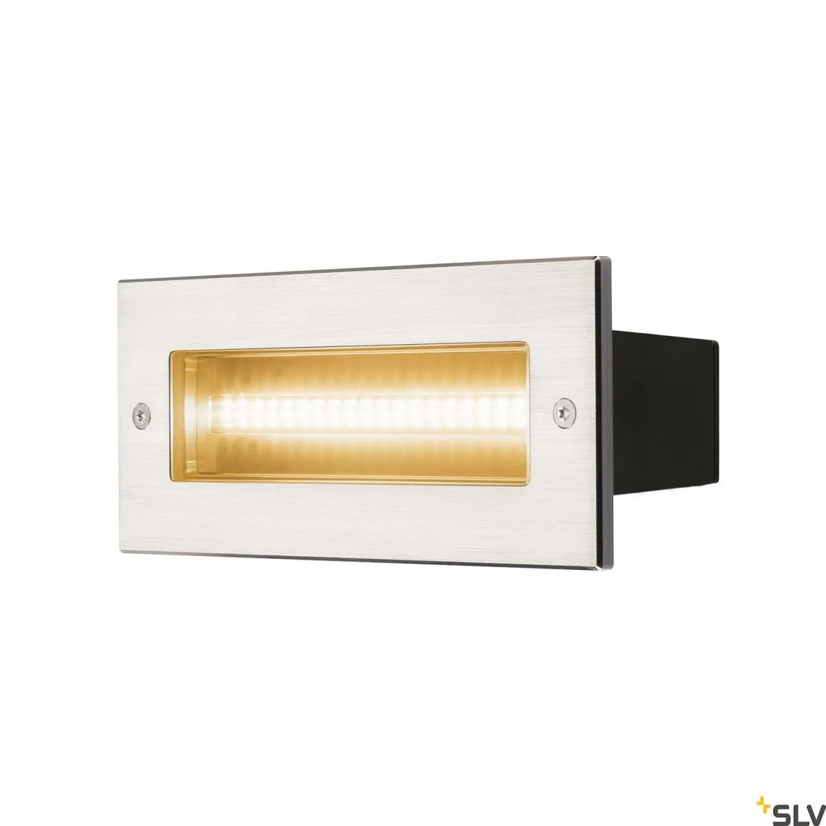 BRICK, Outdoor Wandeinbauleuchte, LED, 3000K, edelstahl, IP67, 230V, 950lm 10W