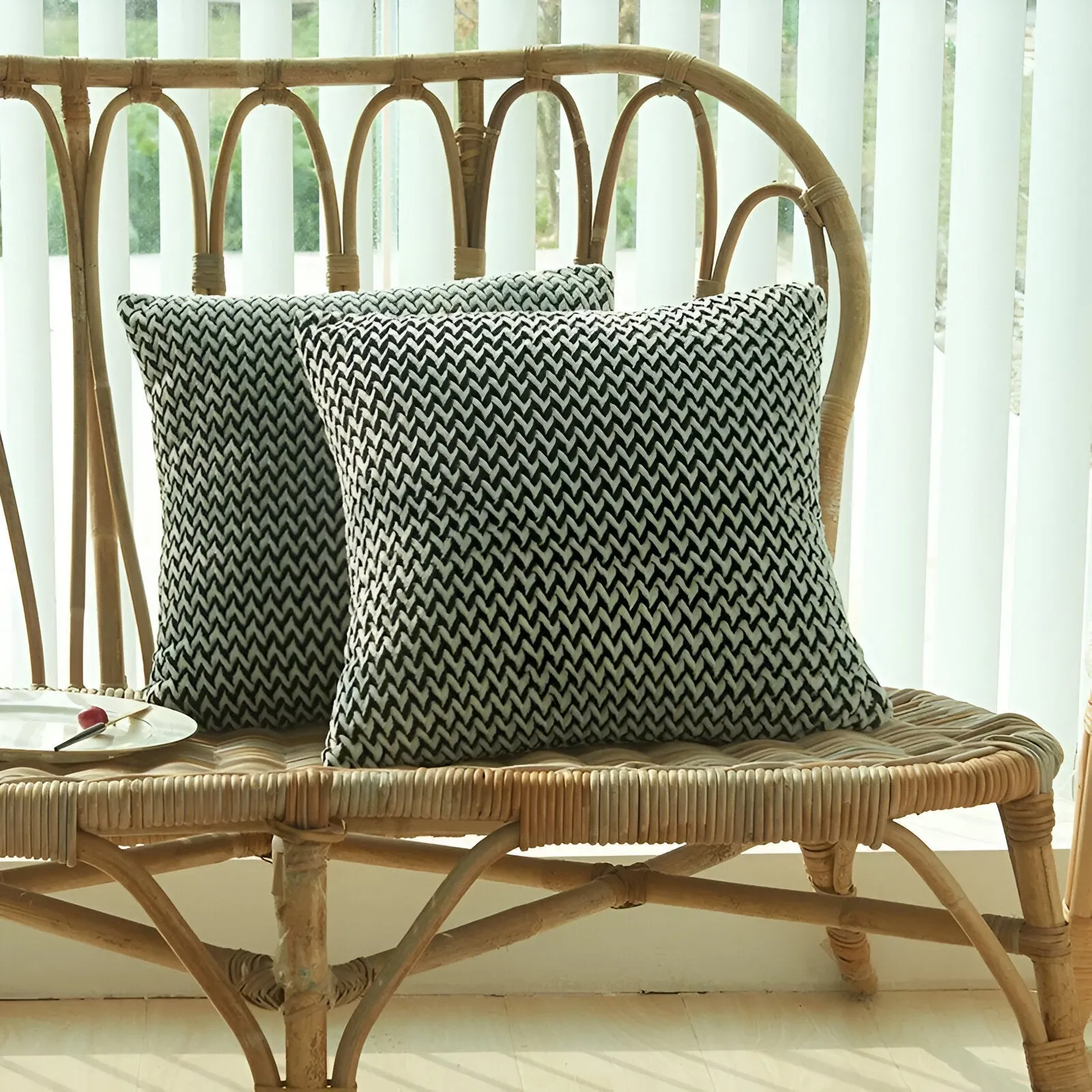 Chevron-Muster Dekoratives Kissenbezug