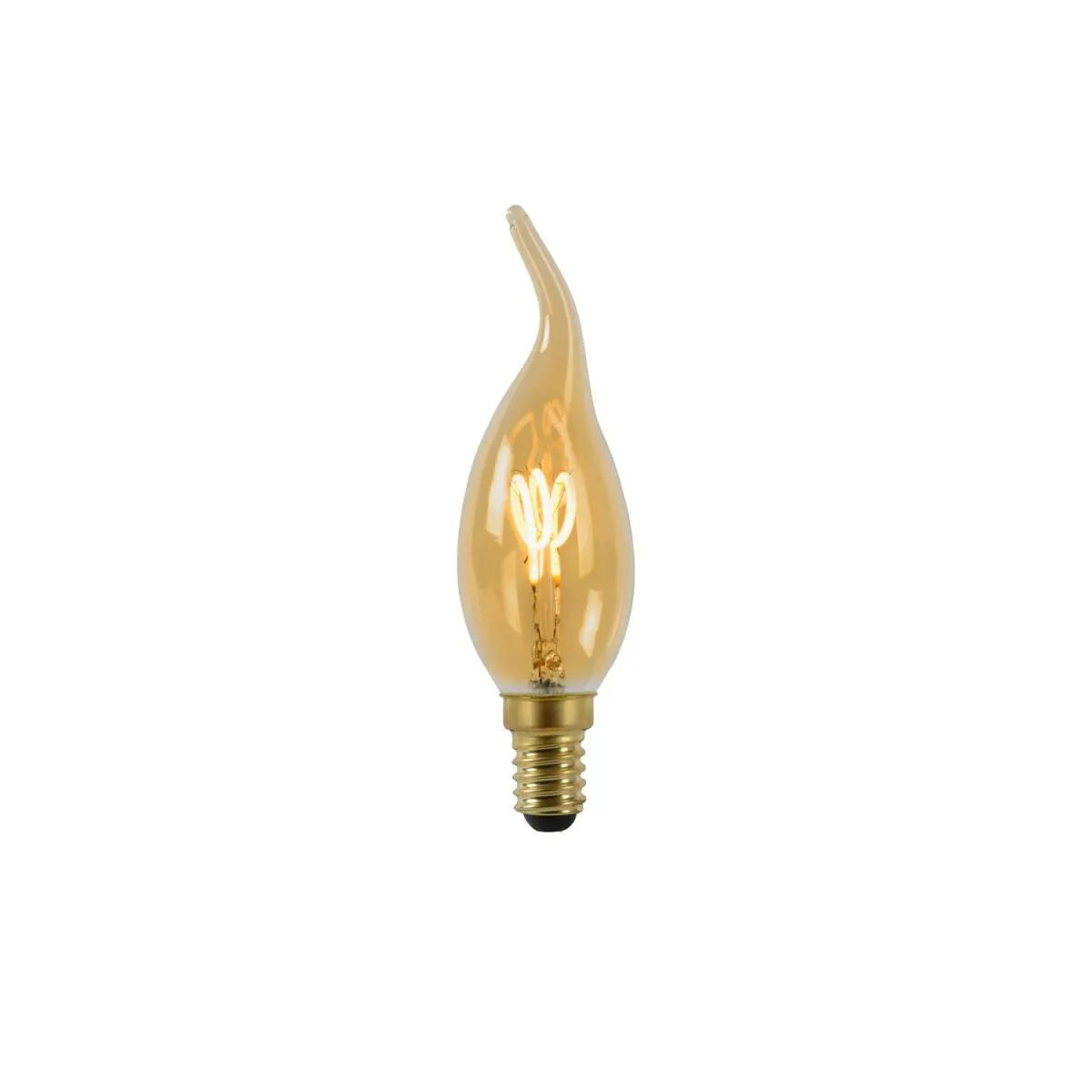 CT35 Glühfadenlampe Ø 3,5 cm LED Dim. E14 1x3W 2200K Amber