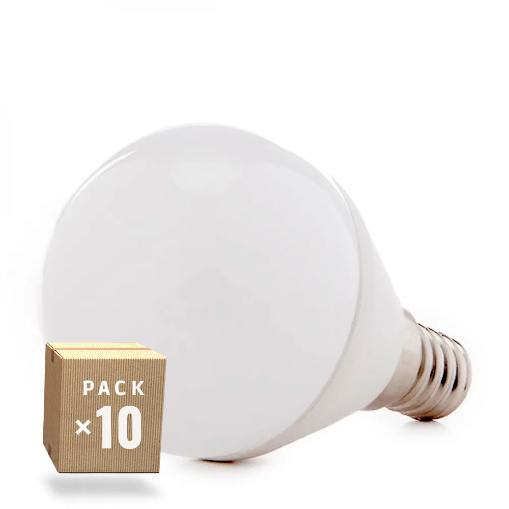 Packung mit 10 LED-LAMPEN 2835SMD E14 5W 410Lm 40.000H