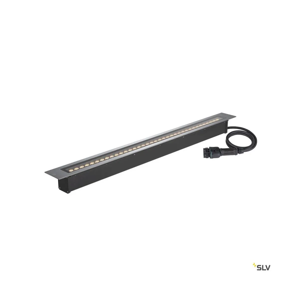 DASAR® 1200, Bodeneinbauleuchte, 34W, 3000K, IP65/IP67, quadratisch, edelstahl