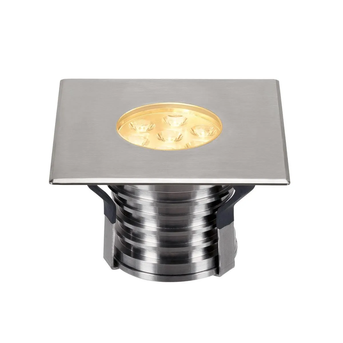 DASAR® 150 PREMIUM LED 3000K IP67 eckig Edelstahl 30°