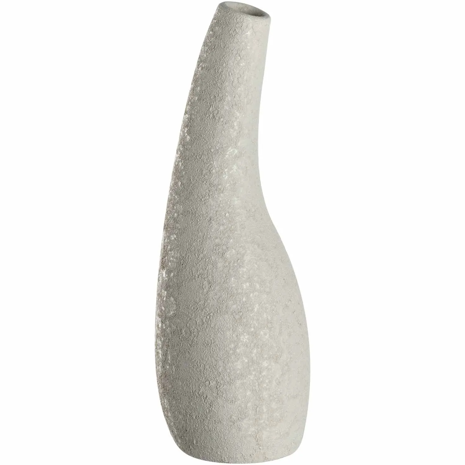 Keramikvase taupe | 30 cm