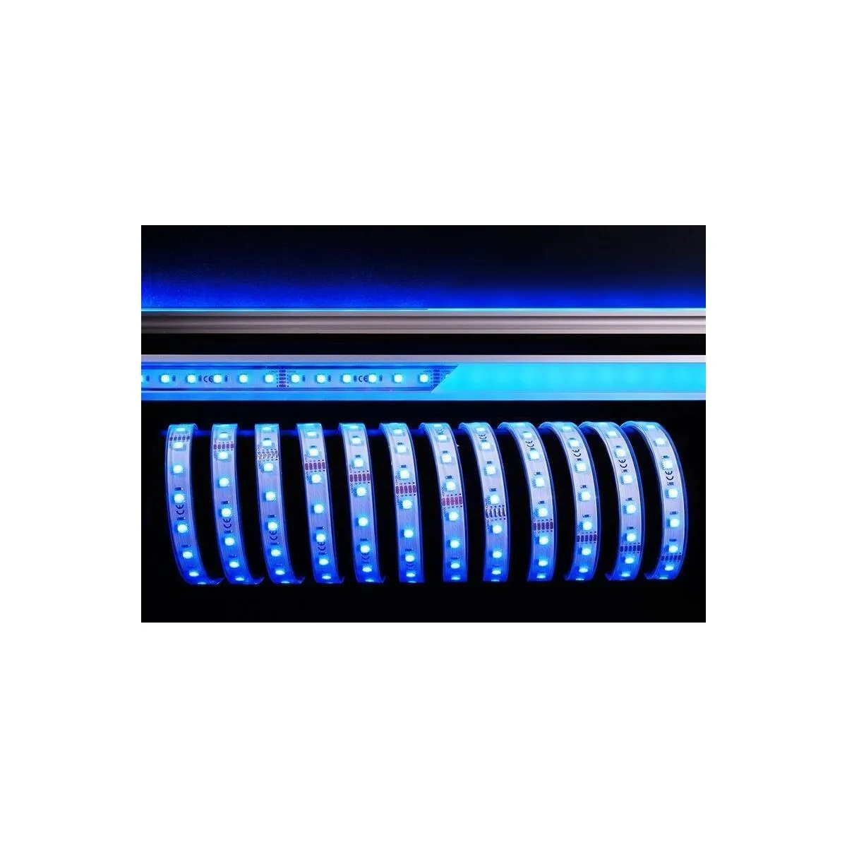 Deko-Light Flexibler LED Stripe, 5050-60-24V-RGB+3000K-5m-Silikon
