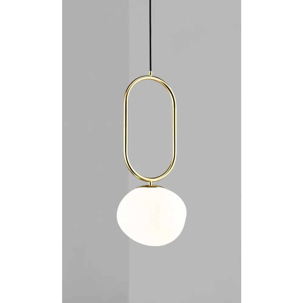 Design For The People by Nordlux SHAPES Pendelleuchte Messing, 1-flammig 2120013035