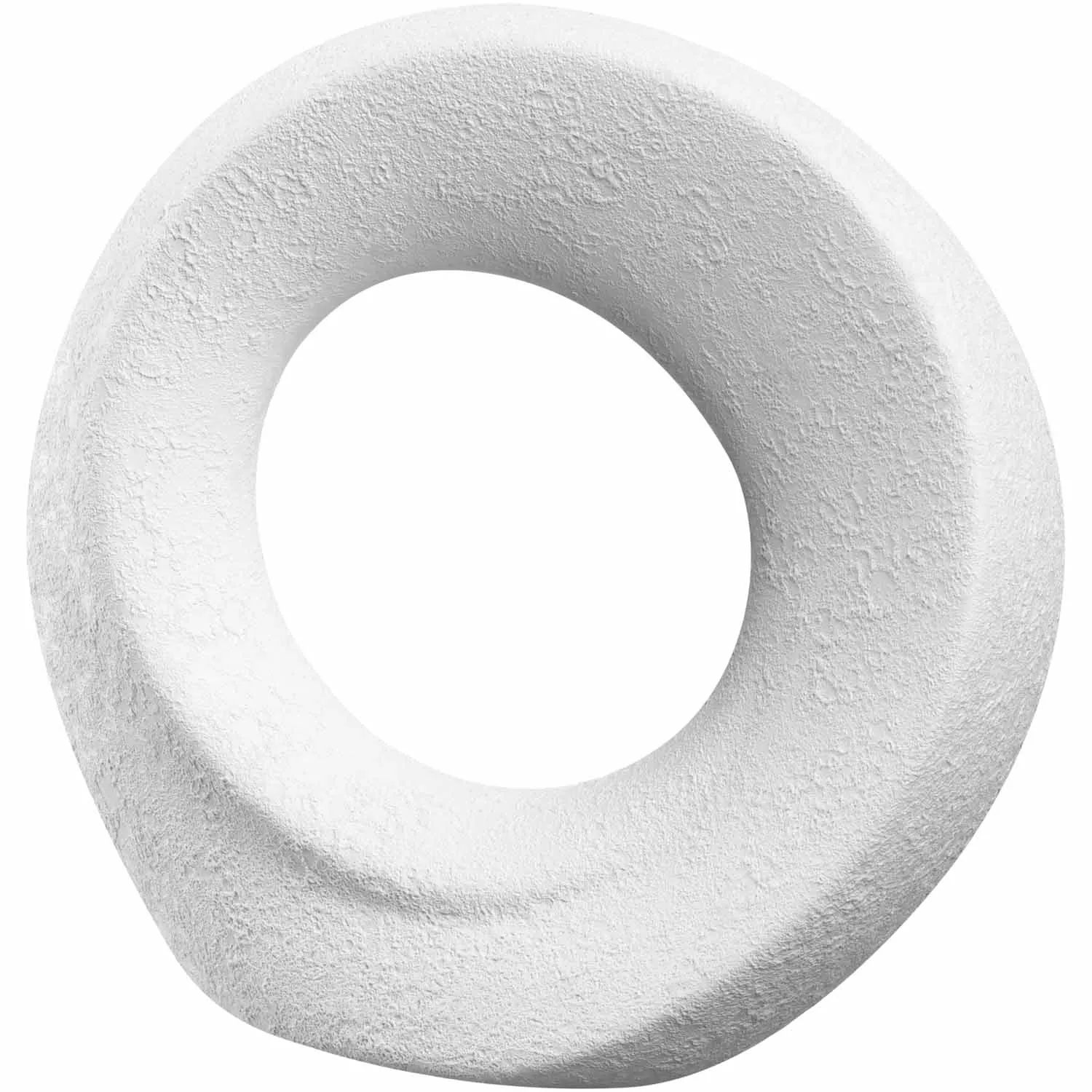 Keramikobjekt weiss | 17 cm