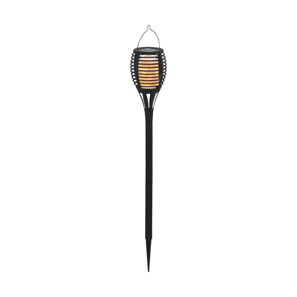 Eglo FACKEL Solarleuchte LED Schwarz, 12-flammig 48833