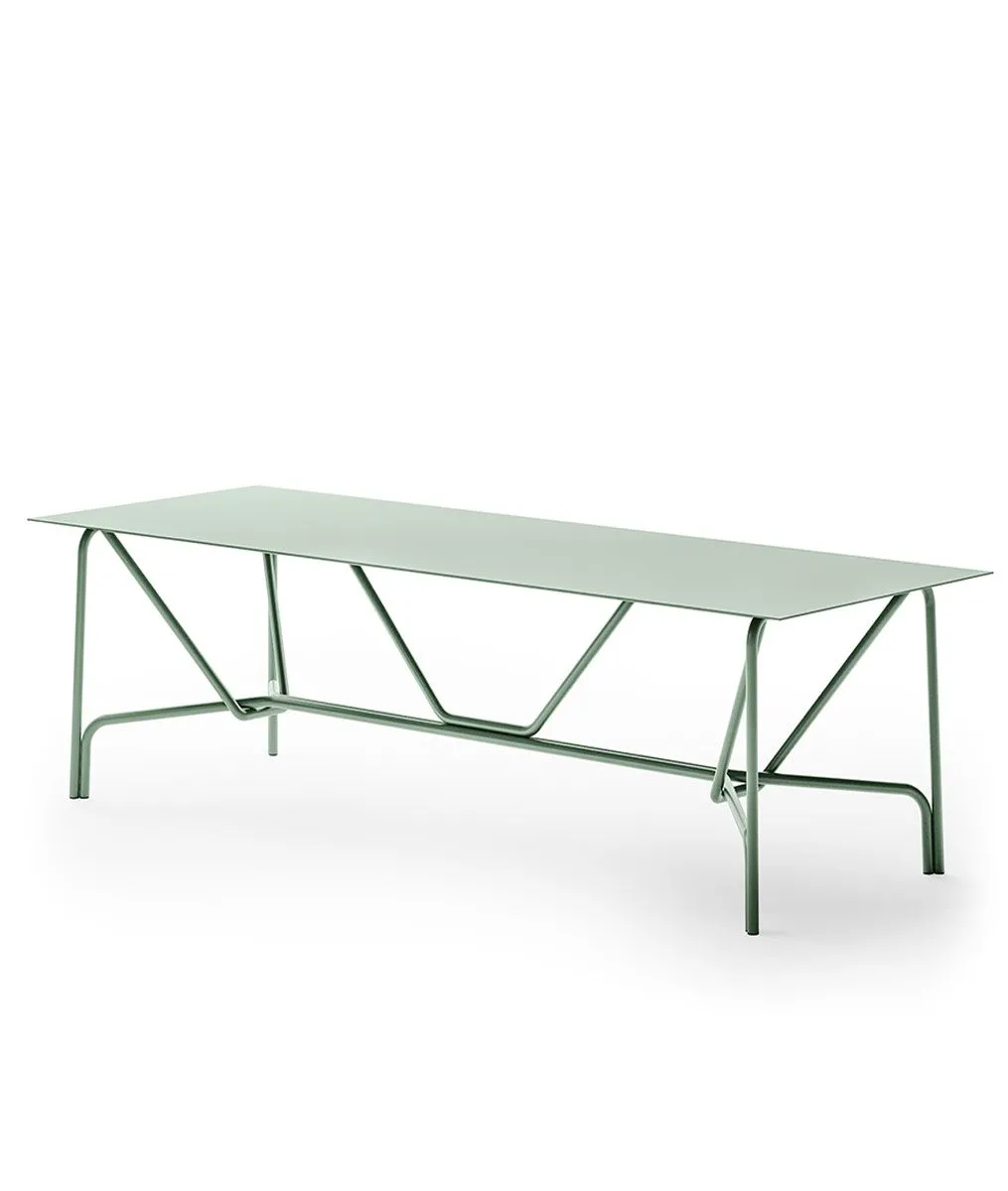 Rechteckiger Gartentisch L.279 cm Salò