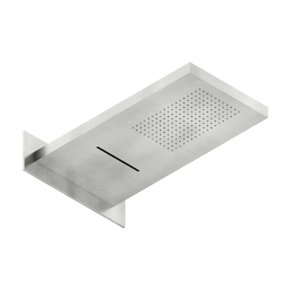Kopfbrause aus Edelstahl Quadratisch Doc Neve Rubinetterie