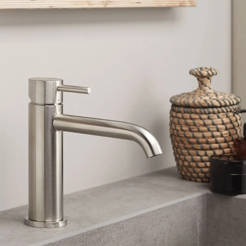 Waschtischbatterie Vema Tiber Steel