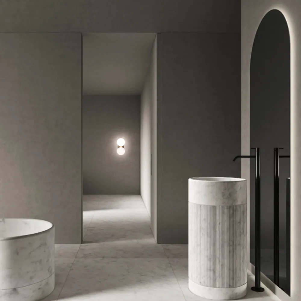 Freistehende Armatur Flow L05 Milldue