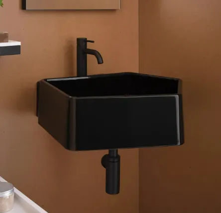 Kanto Ceramica Cielo wandhängendes Waschbecken