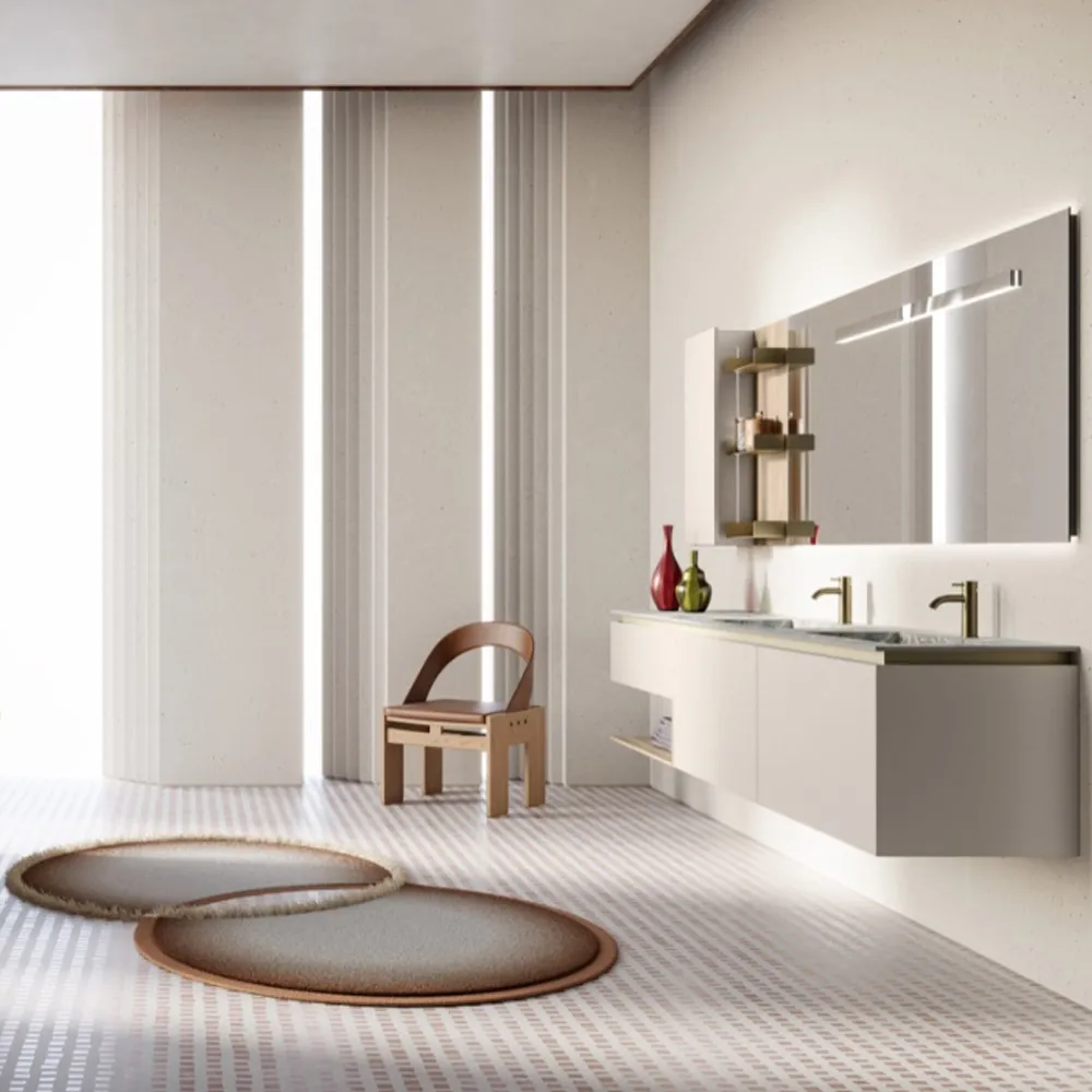 Schrankkomposition mit integriertem Waschbecken Alto 06