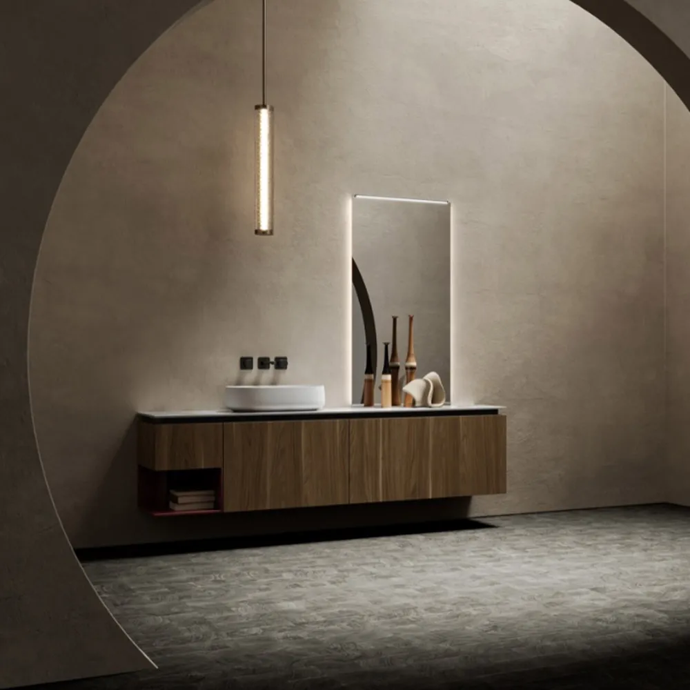 Badezimmerschrank mit Aufsatzwaschtisch Alto 08