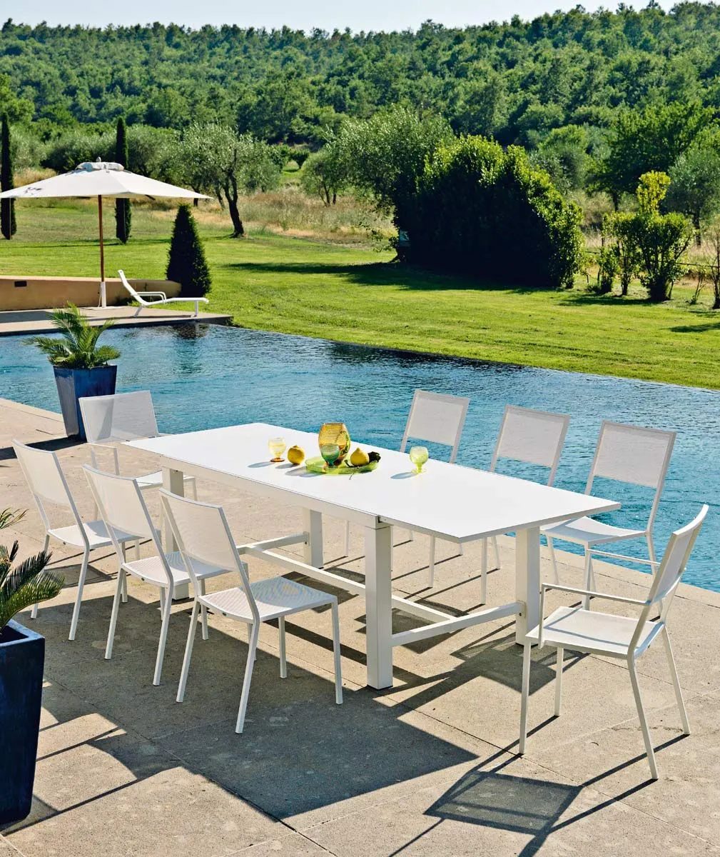 Conrad rechteckiger Ausziehtisch 180 x 93 cm