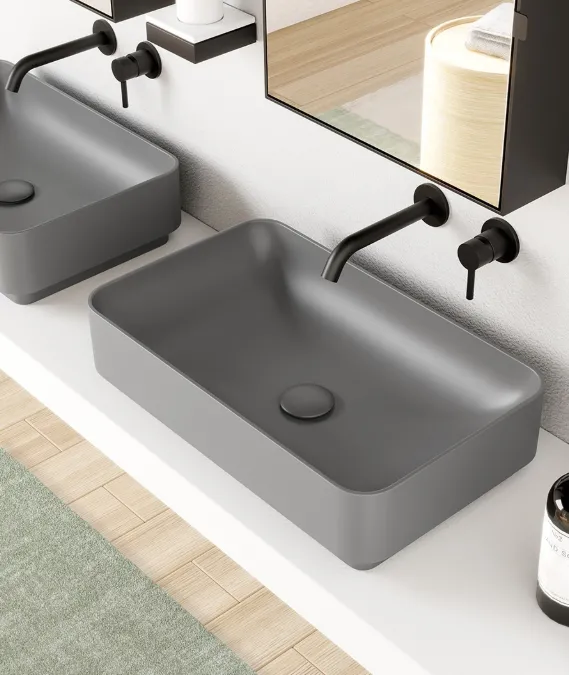 Mare Ceramica Cielo rechteckiges Waschbecken