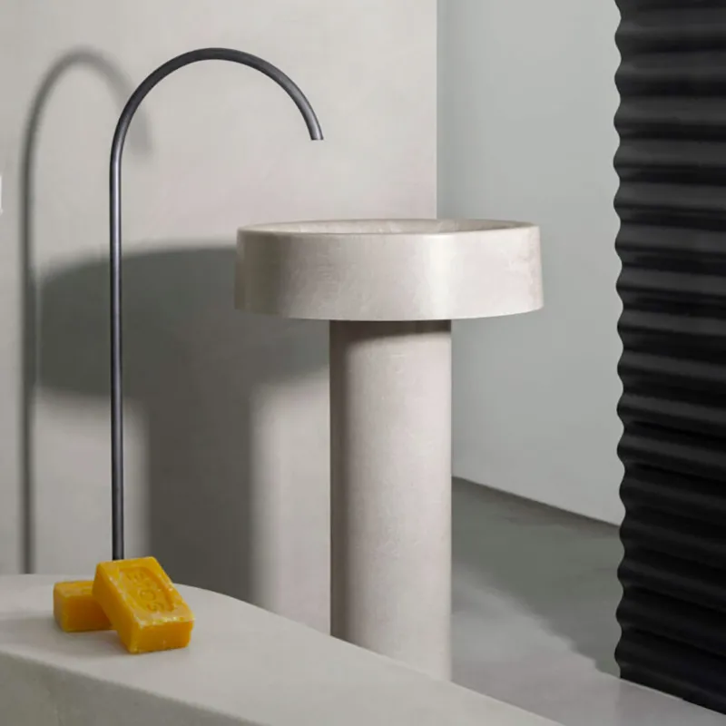 Freistehendes Waschbecken aus Fiberglas LVR Moab80