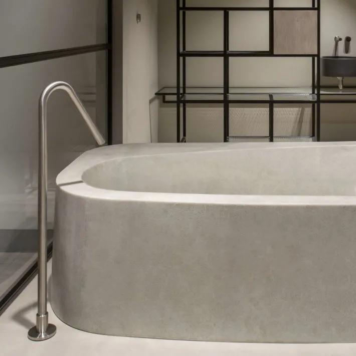 Freistehende Badewanne aus Fiberglas VVR Moab80