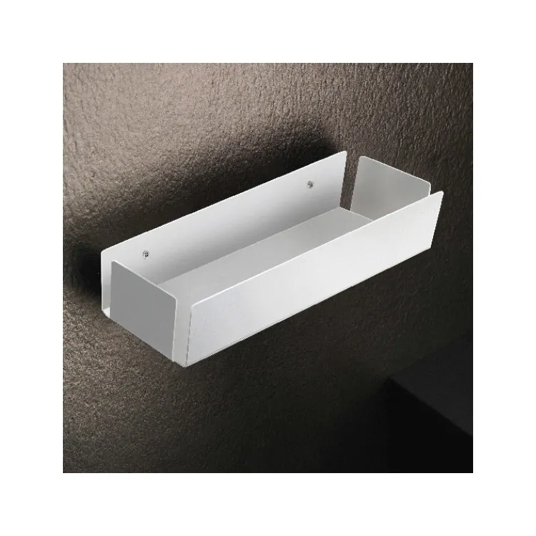 Duschablage mit verdeckten Anbringung Black/white Oml