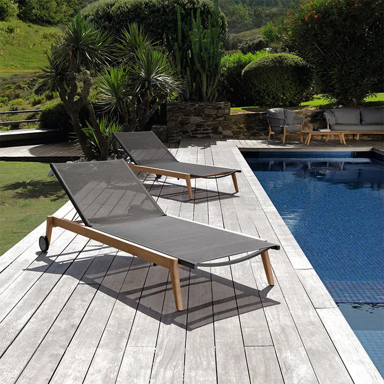Moon Teak Sonnenliege Talenti