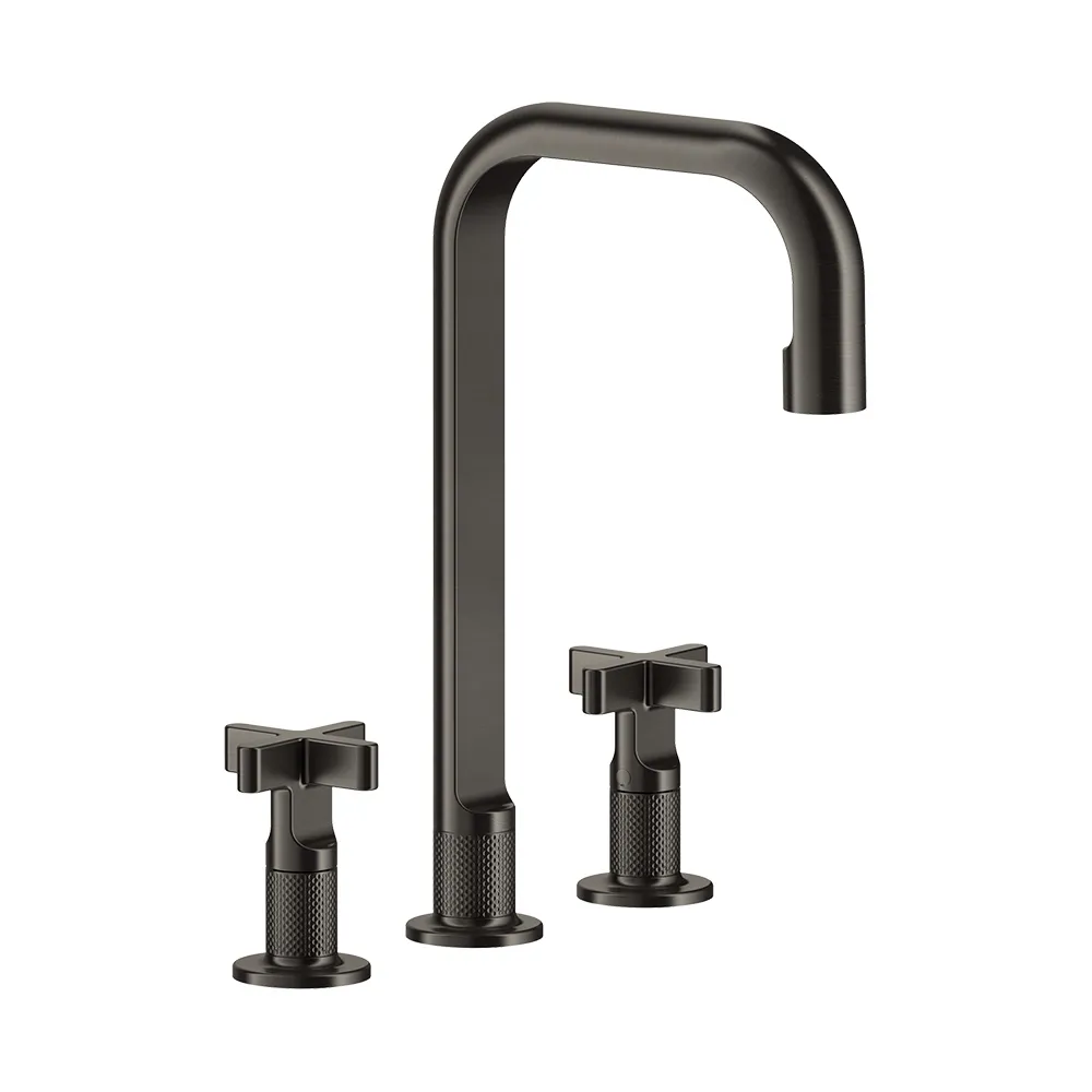 Drei-Loch Mischer H. 31 cm Inciso+ Gessi