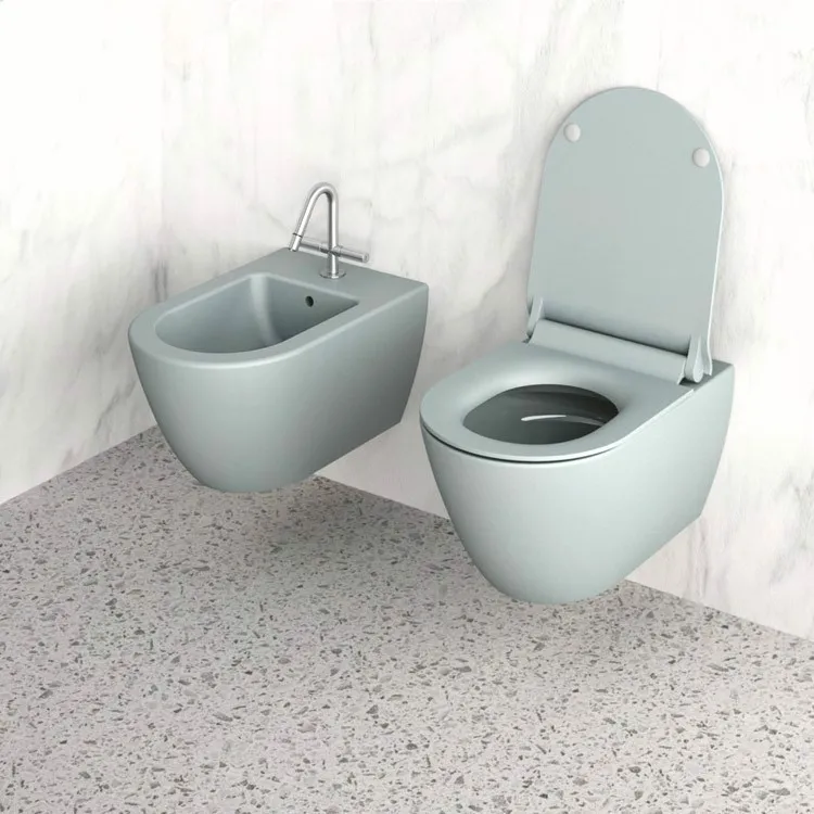 Wand-Wc aus farbige Keramik Color Elements GSI