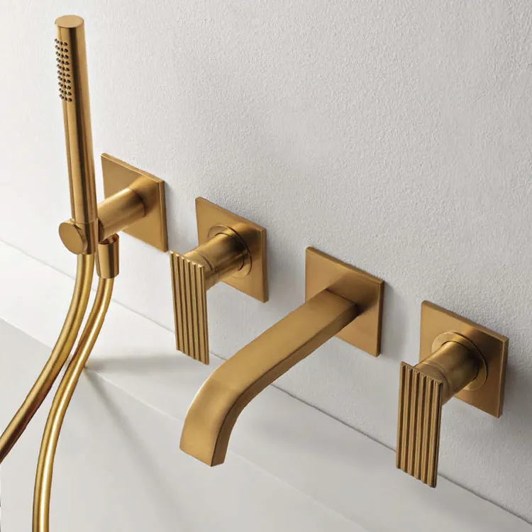 Badewannearmatur mit Wandeinbau IOS TREEMME