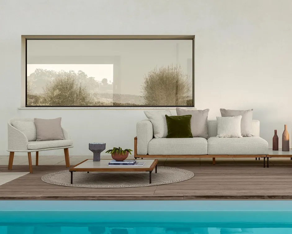 Cleo//Wood Talenti Lounge-Sessel