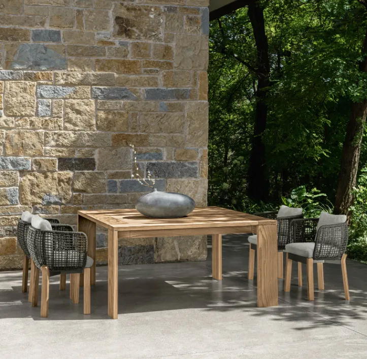 Esstisch 165 x 165cm Argo-Holz Talenti