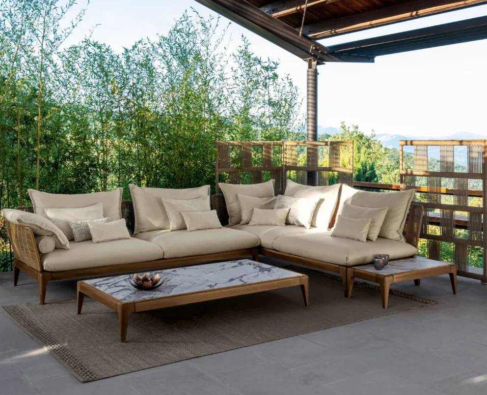 Niedriger Tisch 45x90cm Cruise Teak Talenti