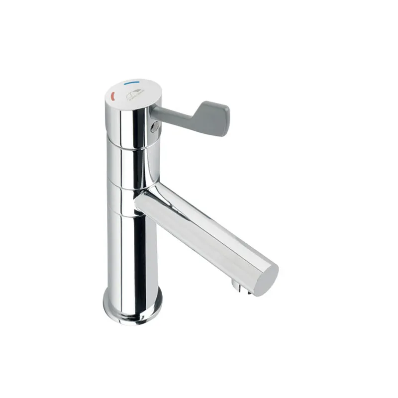 Einhebel-Waschtischmischer mit schwenkbarem Auslauf, ausgestattet mit klinischem Hebel Ponte Giulio