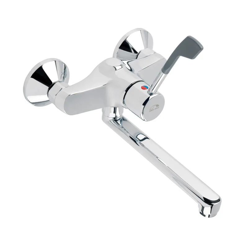 Einhebelmischer mit klinischem Hebel und Wandmontage Ponte Giulio