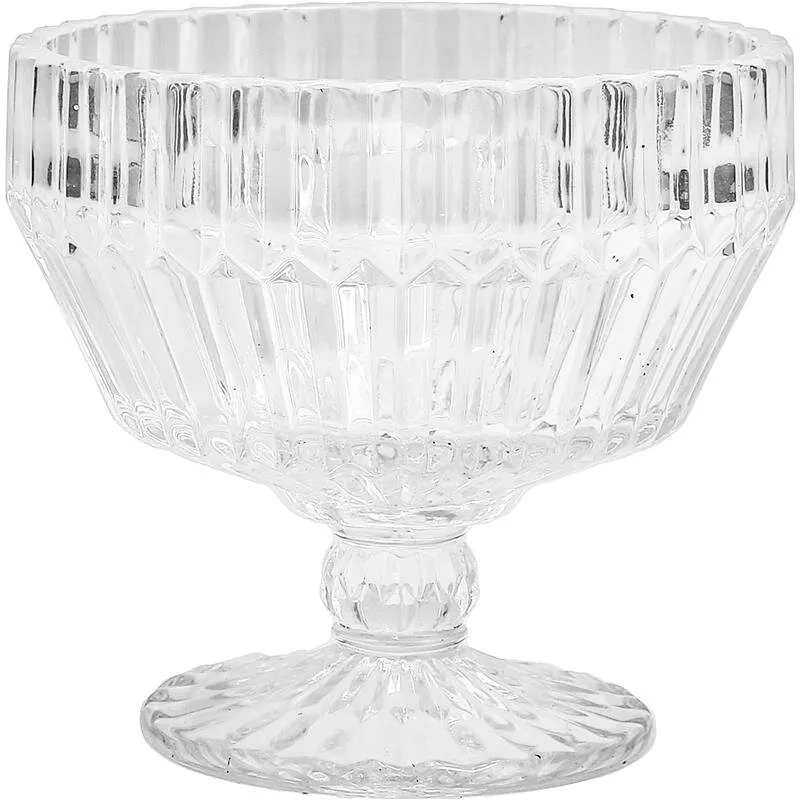 Archie Glasbowl auf Fuss, Inhalt 29,5 cl, Ø 11cm klar