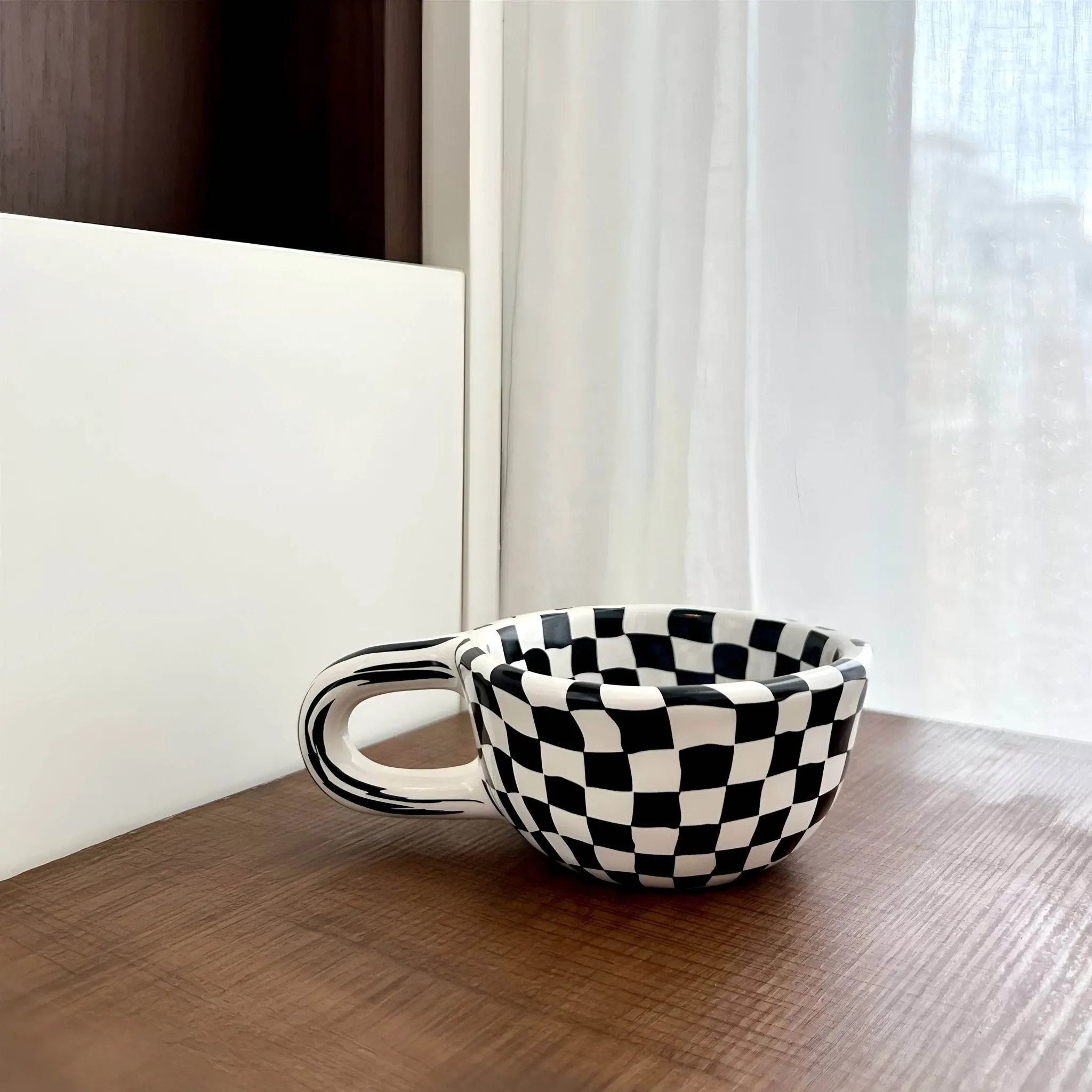 Geometrische Keramische Kaffeetasse