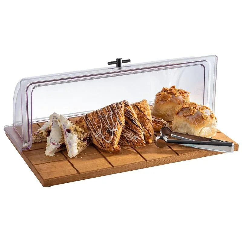 GN 1/1 Buffetbrett SQUARE, 53 x 32,5 cm, H: 2,5 cm, Eichenholz geölt