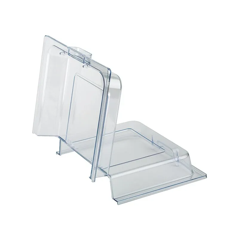 GN 1/1 Haube klappbar, aus Polycarbonat, 53 x 32,5 cm, H: 6 cm