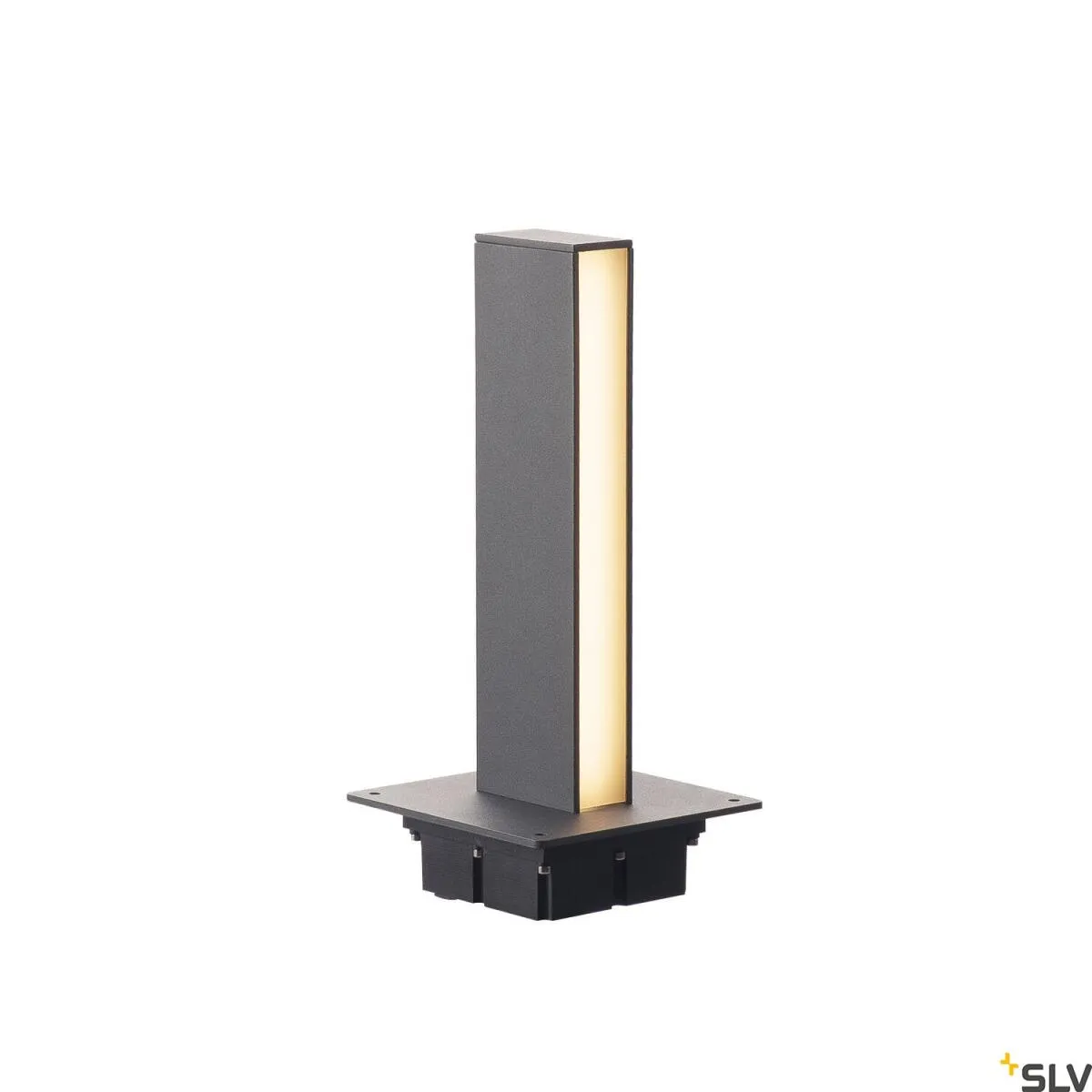 H-POL 30, Wege- und Standleuchte, einflammig, LED, 3000K, anthrazit, L/B/H 16,5/16,5/36 cm