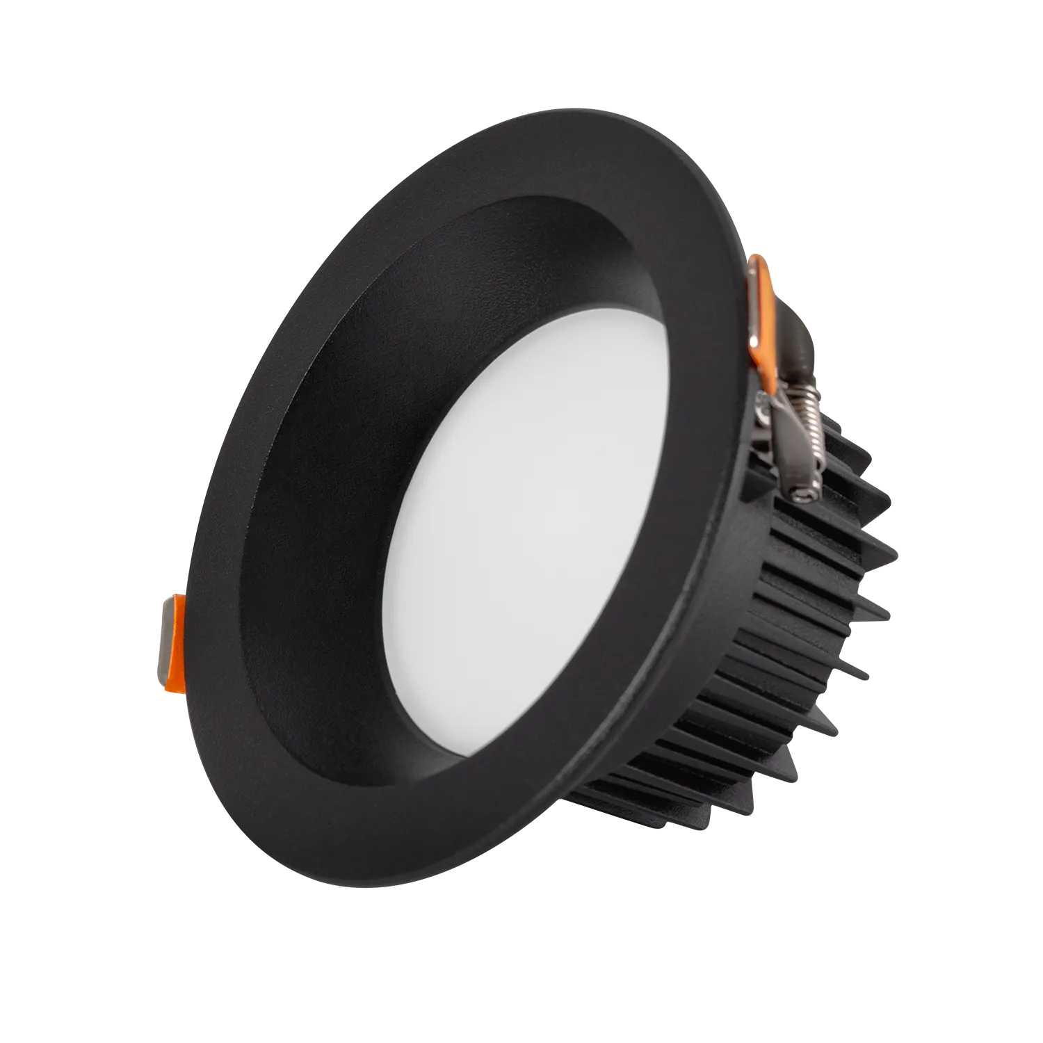 LED-Rundstrahler, 9 W, 900 lm, 6000 °K, blendfrei, UGR19, 40.000 h, Schwarz